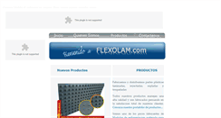 Desktop Screenshot of flexolam.com